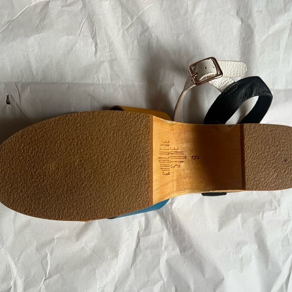 Charlotte Stone Multicolor Strappy Sandals - Picture 2 of 7